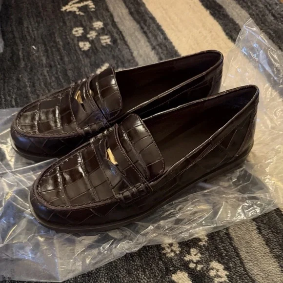 MADEWELL The Grayson MOC CROC Penny Loafer NR855 - Picture 3 of 4